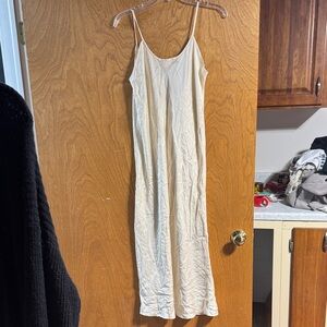 Elegant Cream Slip Lingerie